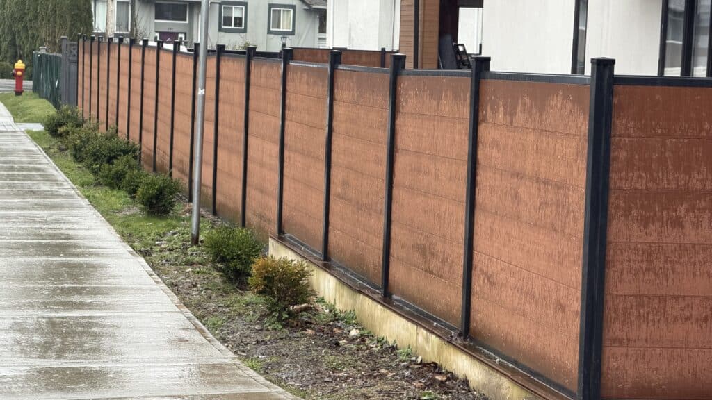 Composite Fence Upgrade for Street-Facing Properties